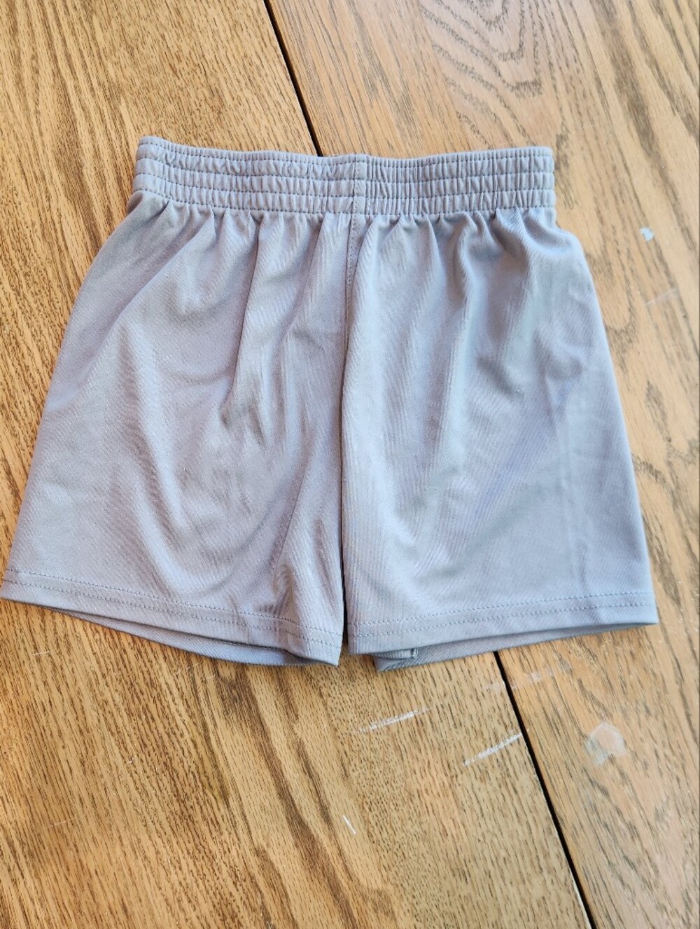 Garanimals Light Gray Elastic-Waist Athletic Shorts